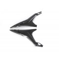 MOTOCORSE - CARBON FIBER SUBFRAME COVERS FOR DUCATI PANIGALE V4 MOTOCORSE - CARBON FIBER SUBFRAME COVERS FOR DUCATI PANIGALE V4